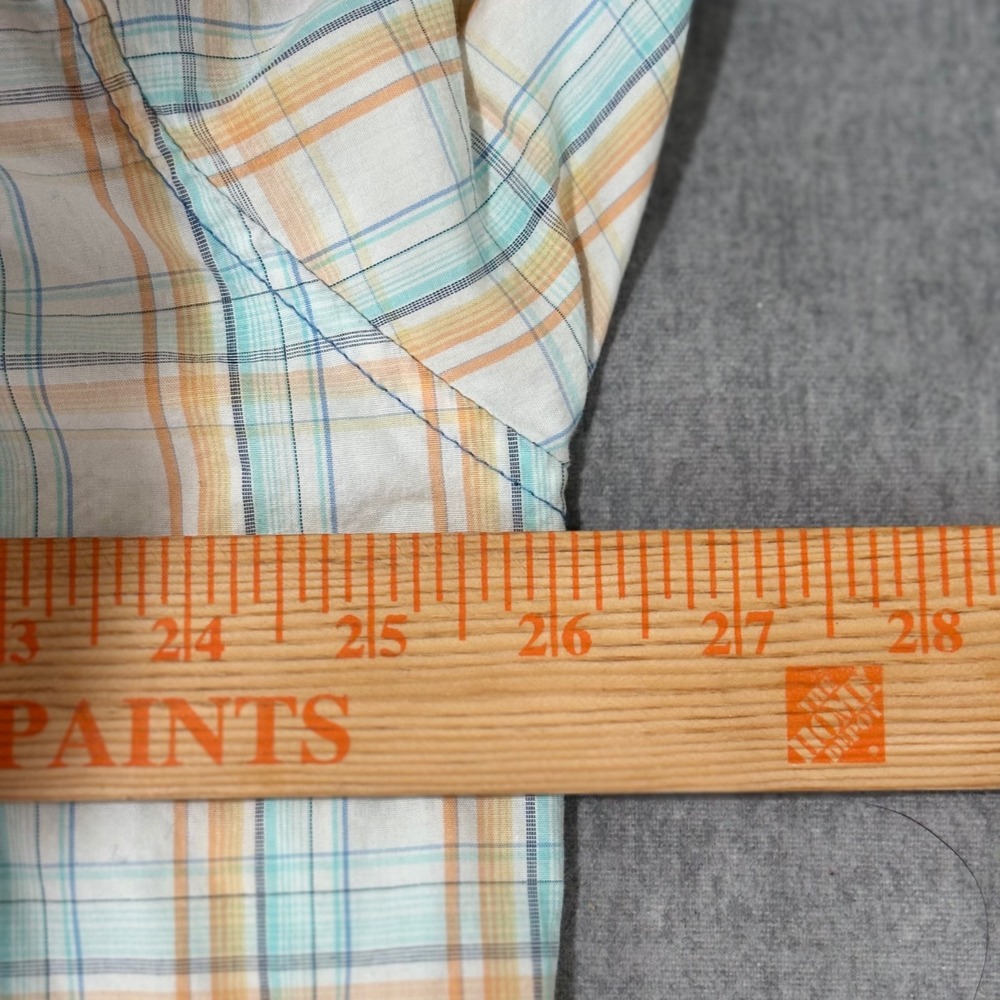 Columbia PFG Super Bonehead Mens XL Plaid Short Sleeve Fishing Shirt FM7272 - Picture 6 of 10